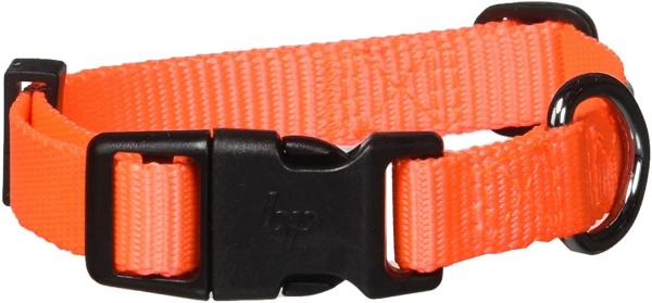 Lightweight Soft Nylon Dog Collar Comfortable Heavy Duty Dog Collars Reflective