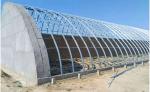 Passive Solar Design Agricultural Greenhouse for Winter Warming and Heat