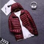 Plus Size Warm Down Jacket Lightweight Hooded Casual Winter Puffer Jacket