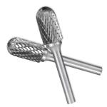 YG10X Tungsten Double Cut Carbide Burrs For Rapid Stock Removal