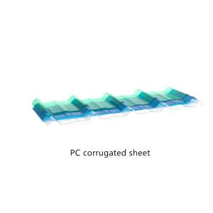 Wholesale Mini Corrugated Polycarbonate Sheets Clear Plastic Corrugated Roof Panels from china suppliers