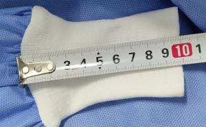 Wholesale Knitted Cuff Disposable Surgery Gowns , Patient Exam Gowns Long Sleeves from china suppliers