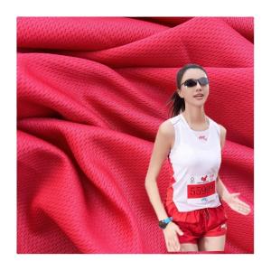 Wholesale Polyester Knitted Bird Eye Fabric For Sports T-Shirt And Basketball Uniform from china suppliers