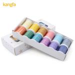 240 Colors Leather Sewing Waxed Thread Set of 12 0.8mm Diameter Long Stitching