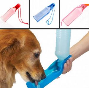 Wholesale 500ml pet drinking water fountain reviews Potable Pet Dog Cat Water Feeding Drink Bottle from china suppliers