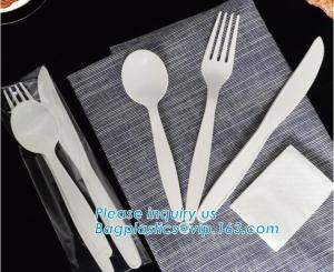 Wholesale Biodegradable disposable cutlery eco friendly plastic CPLA cutlery,Disposable Biodegradable Corn Starch Cutlery/Spoon from china suppliers