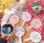 Customizable Makeup Compact for Everyday Mini Pocket Square Vanity Cosmetic