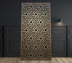 Sound Barrier Laser Cut Decorative Panels Low - Carbon Steel Material