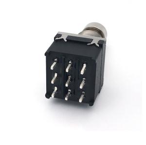 Wholesale PDT 9 Pin Toggle Switch 10000 Cycles Momentary Stomp SF17 from china suppliers