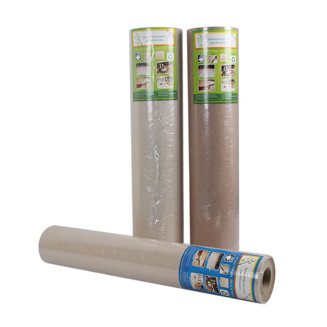 Building Special Floor Protection Cardboard , 0.9mm thick Temporary Floor Covering