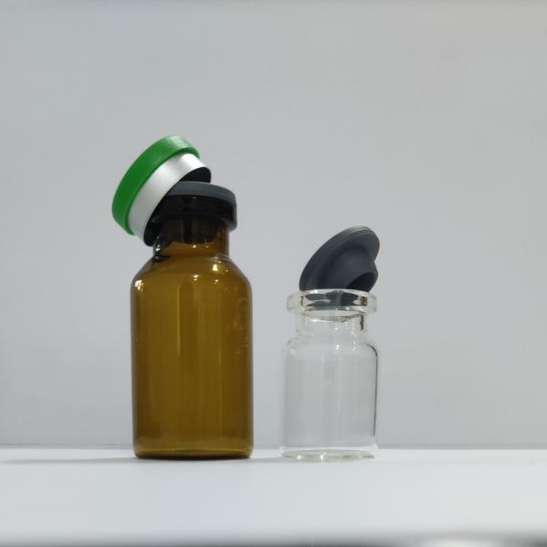 custom logo printed steroid empty sterile pharmaceutical injection glass vial