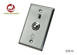 Wholesale Stainless Steel Door Exit Push Button Switches Panel Mount American ANSI Size from china suppliers