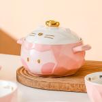 Nordic Cartoon Ceramic Tableware Set Bowl Plate For Home Dinner Sustainable