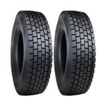 315/80R22.5 All Steel Radial Light Duty Truck Tires For 9 Inch Rim Deep Grooves