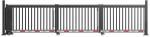 Wholesales Automatic Shrinkage Gate AK901 DC24V Motor Speed Adjustable Anti