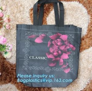 Wholesale customized promotional laminated gift shopping tote polypropylene pp non woven bag, Fashional hot sale reusable tnt tnt from china suppliers