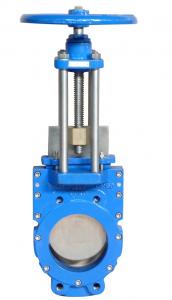 Wholesale Ductile Iron Knife Valves PN10 / PN16 Stainless Steel Knife Gate Valve from china suppliers