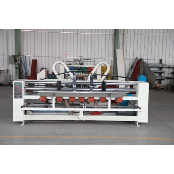 AFG 2400 Paper Box Folder Gluer Machine For Automatic Cardboard White Color