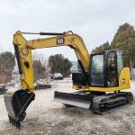 Used Caterpillar 307.5 Crawler Excavator CATC2.4T Engine 37kw Rated Power New