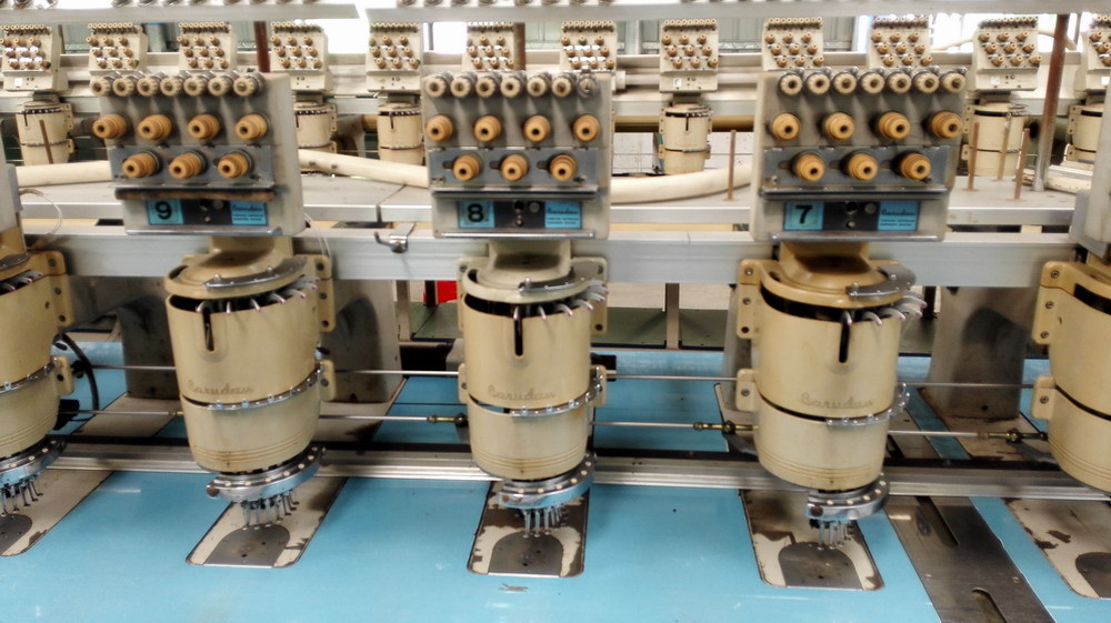 2nd Hand Barudan 7 Needle Embroidery Machine For Business BEMS-YS-17T