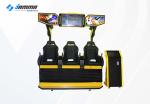 Dynamic Platform 9D VR Cinema 3 Seats Deepoon Glasses 19'' Monitor
