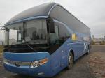 Stronger Frame Yutong Used Diesel Bus / 53 Seats Used AC Coach Bus With LHD /