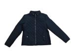 Black Padded Parka Coat Womens Cotton Quilted Jacket Ladies Full Length