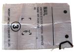 25kg Recycled Polypropylene Courier Packing Bags for Grain , Barley , Flour