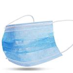 Protection Unisex Non Woven Disposable Face Mask Three Layer Filter Anti Dust