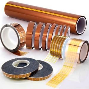 China 0.03mm Polyimide Silicone Adhesive Tape Excellent Solvent Resistant on sale
