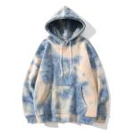 Fashion Street Custom Tie Dye Hoodies Sweatshirts Anti - Shrink