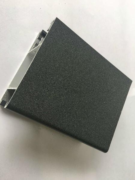 Quality 6061 / 6063 T3 - T8 Sand Blasting Powder Coated Aluminium Profiles With Color Customized for sale