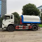 10 Ton Diesel Garbage Transport Truck , 4x2 Hook Lift Waste Truck