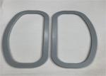 Gray Oval Air Filter Element Cover High Temperature Corrosion Resistant