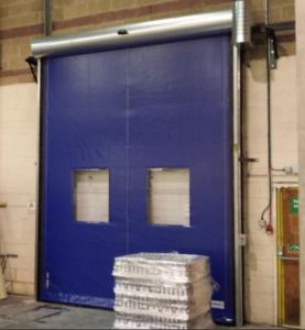 Wholesale Industrial PVC Fast Rapid Roller Doors High Speed Shutter Zipper Security from china suppliers