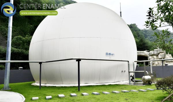 Eco-Friendly Double Membrane Biogas Holder For Efficient Wastewater Treatment On