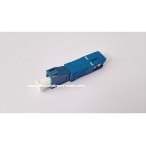 Buy cheap SC Male To LC Female Fiber Optic Adapters SM MM Blister Box Packing from wholesalers