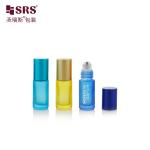 5ml Empty Cosmetic Perfume Essential Oil Massage Mini Cute Glass Roll On Bottle