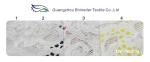 White Cotton Polyester Lace Fabric Rose Print for Lingerie / Bra(CY-DK0033)