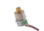 Diameter 15mm 12 V Gearbox Stepper Motor High Torque Low Speed Gear Ratio 1:10~1
