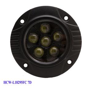 Wholesale 3x3 Round super bright 18W led vehicle work light HCW-L18295FC 7D from china suppliers