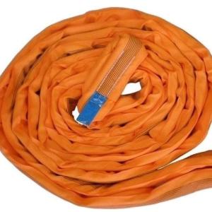 Wholesale 12 Tonne 10 Meters Polyester Round Sling , Endless Webbing Sling from china suppliers