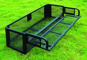 China 500lbs Capacity Deluxe Cargo Carrier ATV Rear Drop Basket ISO9001 Approval on sale