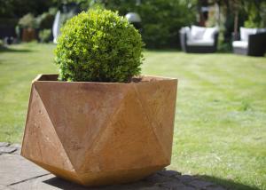 Wholesale Corten Steel Products Corten Steel Planter For Public / Garden Decoration from china suppliers