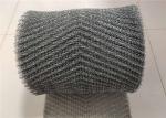 PP / SS316 Knitted Mesh Fabric 0.5mm dia 1000mm Width Wavy Grain shape