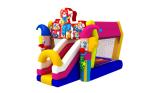 ODM Inflatable Bouncy House With Slide Clown Inflatable Combo