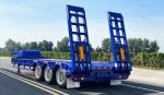 Customizable Steel Three- And Four-Axis CIMC Lowbed Semi-Trailer Truck Trailers