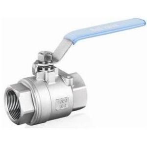 Wholesale 2pc Casting Steel Female Thread Manual Ball Valve with 1000-6000WOG from china suppliers