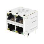 XFMRS XFVOIP5E-STKVDxu4-4 Compatible LINK-PP LPJ27401ADNL 10/100 Base-T Yellow