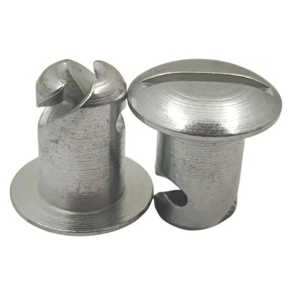 Universal Dzus Dome Head Buttons Silvery 7/16"x.500" Steel for Sprint Car Maxim